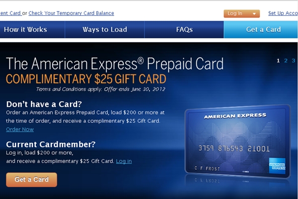 What American Express prepaid cards are available?